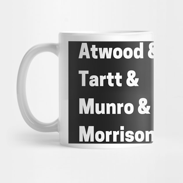 Atwood & Tartt & Munro & Morrison by Bookfox